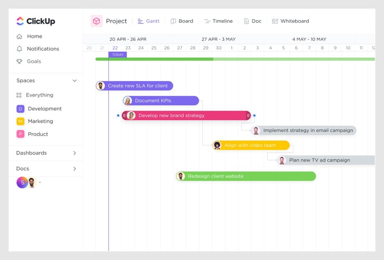 ClickUp what is grantt chart_10